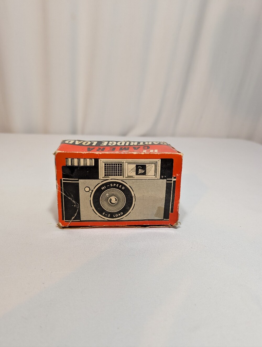 Vintage Hi Speed E-Z Load Camera No 227 Original Box Manual Photography Untested